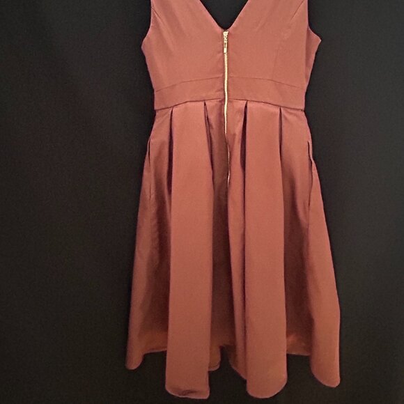 Fervour Lined Midi Cocktail Dress: Size S - Picture 6 of 13